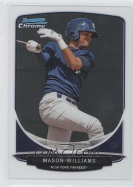 2013 Bowman Draft Picks & Prospects - Top Prospects Chrome #TP-3 - Mason Williams