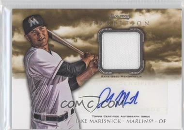 2013 Bowman Inception - Autographed Relics #AR-JM - Jake Marisnick