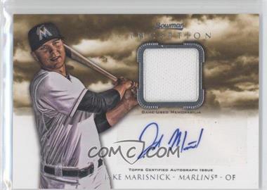 2013 Bowman Inception - Autographed Relics #AR-JM - Jake Marisnick