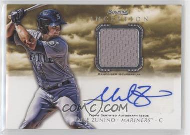 2013 Bowman Inception - Autographed Relics #AR-MZ - Mike Zunino