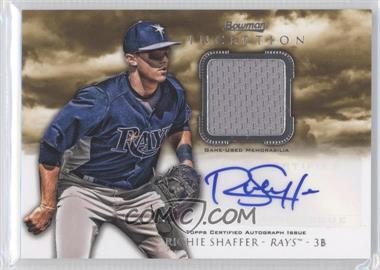 2013 Bowman Inception - Autographed Relics #AR-RS - Richie Shaffer