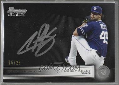 2013 Bowman Inception - Black Collection Autographs #BBC-CK - Casey Kelly /25 [Noted]