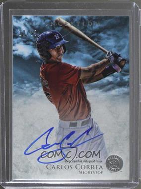 2013 Bowman Inception - Prospect Autographs - Blue #PA-CC - Carlos Correa /75 [Noted]