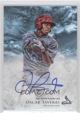 2013 Bowman Inception - Prospect Autographs - Blue #PA-OT - Oscar Taveras /75