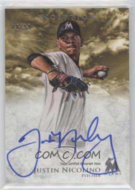 2013 Bowman Inception - Prospect Autographs - Gold #PA-JN - Justin Nicolino /99 [EX to NM]