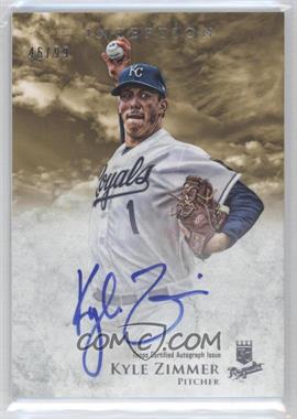 2013 Bowman Inception - Prospect Autographs - Gold #PA-KZ - Kyle Zimmer /99