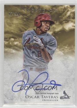 2013 Bowman Inception - Prospect Autographs - Gold #PA-OT - Oscar Taveras /99