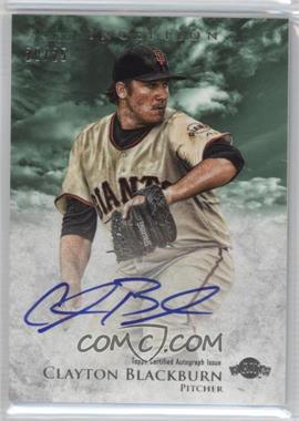 2013 Bowman Inception - Prospect Autographs - Green #PA-CBL - Clayton Blackburn /25