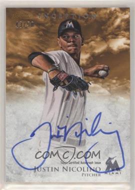 2013 Bowman Inception - Prospect Autographs - Orange #PA-JN - Justin Nicolino /50