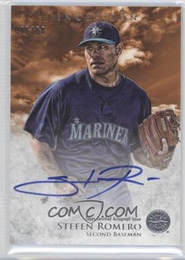 2013 Bowman Inception - Prospect Autographs - Orange #PA-SR - Stefen Romero /50