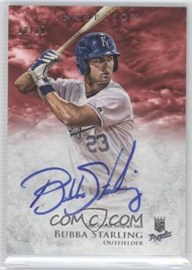 2013 Bowman Inception - Prospect Autographs - Red #PA-BS - Bubba Starling /10