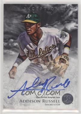 2013 Bowman Inception - Prospect Autographs #PA-AR - Addison Russell