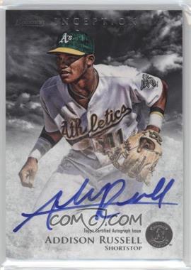 2013 Bowman Inception - Prospect Autographs #PA-AR - Addison Russell