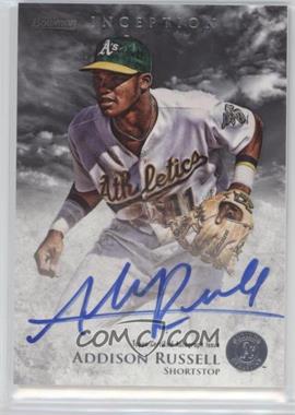 2013 Bowman Inception - Prospect Autographs #PA-AR - Addison Russell