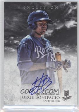 2013 Bowman Inception - Prospect Autographs #PA-JBO - Jorge Bonifacio