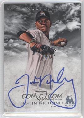 2013 Bowman Inception - Prospect Autographs #PA-JN - Justin Nicolino