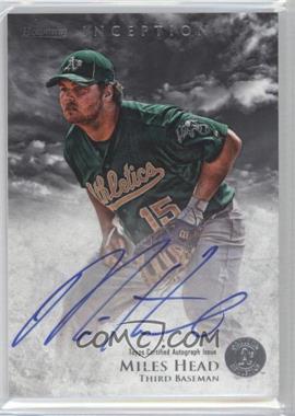 2013 Bowman Inception - Prospect Autographs #PA-MH - Miles Head