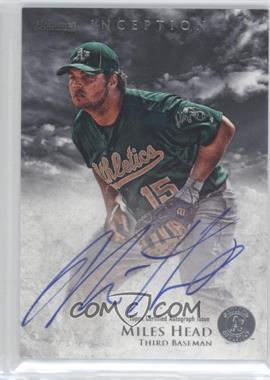 2013 Bowman Inception - Prospect Autographs #PA-MH - Miles Head