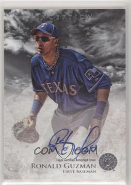 2013 Bowman Inception - Prospect Autographs #PA-RG - Ronald Guzman