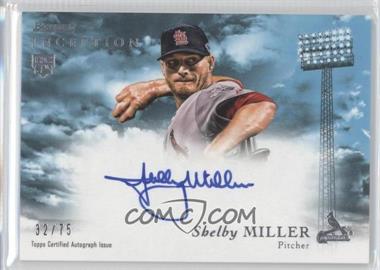 2013 Bowman Inception - Rookie Autographs - Blue #RA-SM - Shelby Miller /75