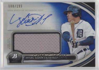 2013 Bowman Platinum - Autographed Jumbo Relic - Blue Refractor #AJR-AG - Avisail Garcia /199