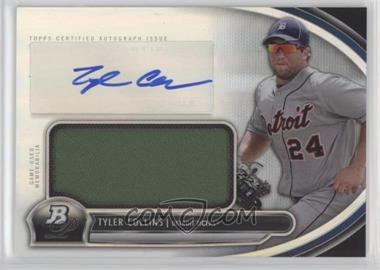 2013 Bowman Platinum - Autographed Jumbo Relic #AJR-TC - Tyler Collins