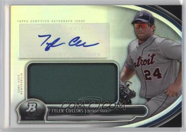 2013 Bowman Platinum - Autographed Jumbo Relic #AJR-TC - Tyler Collins