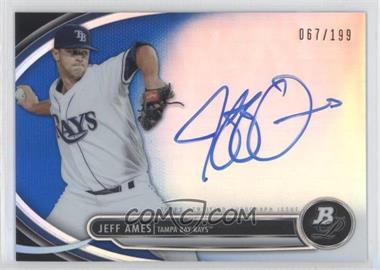 2013 Bowman Platinum - Autographed Prospects - Blue Refractor #BPAP-JAM - Jeff Ames /199