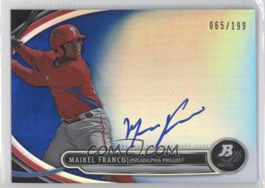 2013 Bowman Platinum - Autographed Prospects - Blue Refractor #BPAP-MF - Maikel Franco /199