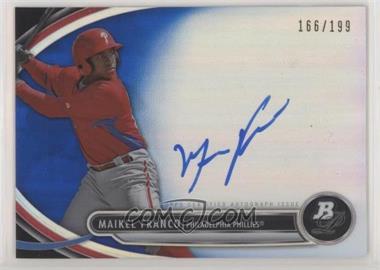 2013 Bowman Platinum - Autographed Prospects - Blue Refractor #BPAP-MF - Maikel Franco /199