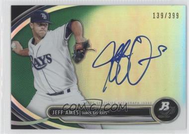 2013 Bowman Platinum - Autographed Prospects - Green Refractor #BPAP-JAM - Jeff Ames /399