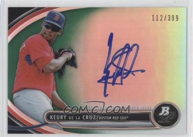 2013 Bowman Platinum - Autographed Prospects - Green Refractor #BPAP-KD - Keury De La Cruz /399