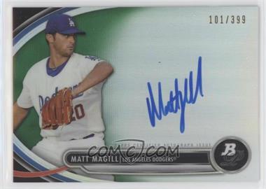 2013 Bowman Platinum - Autographed Prospects - Green Refractor #BPAP-MM - Matt Magill /399