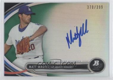 2013 Bowman Platinum - Autographed Prospects - Green Refractor #BPAP-MM - Matt Magill /399