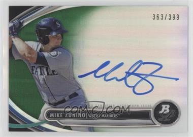 2013 Bowman Platinum - Autographed Prospects - Green Refractor #BPAP-MZ - Mike Zunino /399