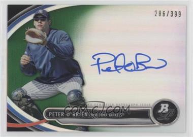 2013 Bowman Platinum - Autographed Prospects - Green Refractor #BPAP-PO - Peter O'Brien /399