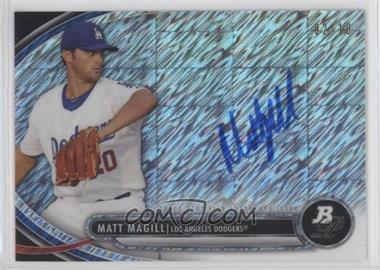 2013 Bowman Platinum - Autographed Prospects - Platinum Refractor Ice #BPAP-MM - Matt Magill /10