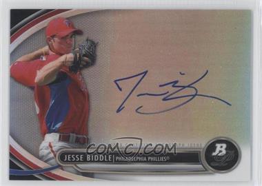 2013 Bowman Platinum - Autographed Prospects #BPAP-JBI - Jesse Biddle