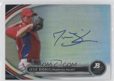 2013 Bowman Platinum - Autographed Prospects #BPAP-JBI - Jesse Biddle