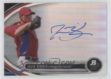 2013 Bowman Platinum - Autographed Prospects #BPAP-JBI - Jesse Biddle