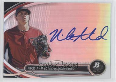 2013 Bowman Platinum - Autographed Prospects #BPAP-NA - Nick Ahmed