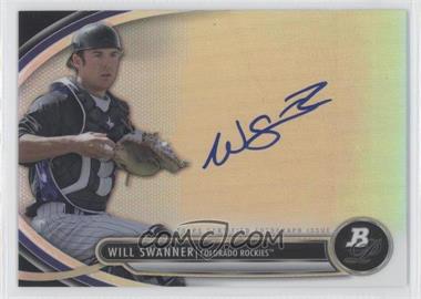 2013 Bowman Platinum - Autographed Prospects #BPAP-WS - Will Swanner