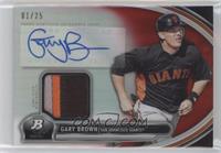 Gary Brown #/25