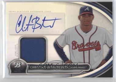 2013 Bowman Platinum - Autographed Relic #AR-CB - Christian Bethancourt