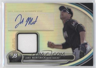 2013 Bowman Platinum - Autographed Relic #AR-JM - Jake Marisnick