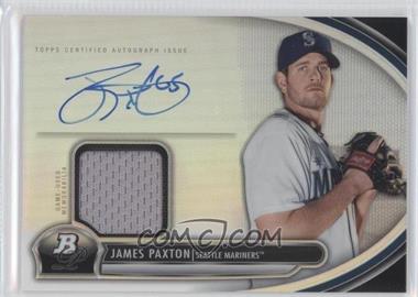 2013 Bowman Platinum - Autographed Relic #AR-JPA - James Paxton