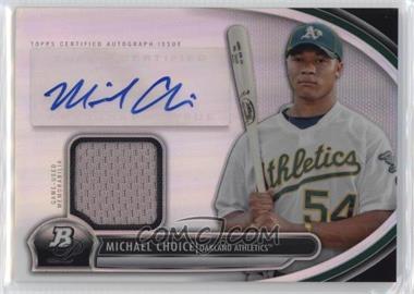 2013 Bowman Platinum - Autographed Relic #AR-MC - Michael Choice [EX to NM]