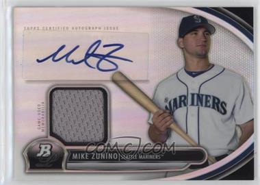 2013 Bowman Platinum - Autographed Relic #AR-MZ - Mike Zunino