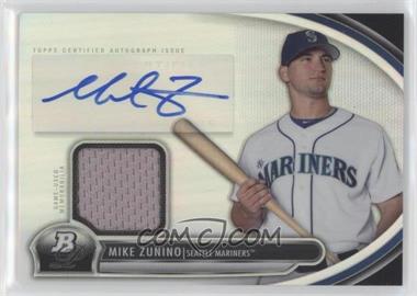 2013 Bowman Platinum - Autographed Relic #AR-MZ - Mike Zunino