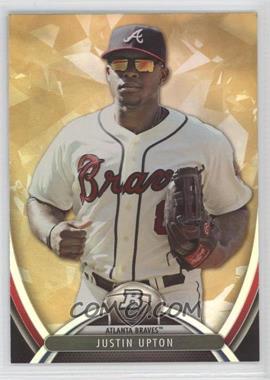 2013 Bowman Platinum - [Base] - Gold #19 - Justin Upton